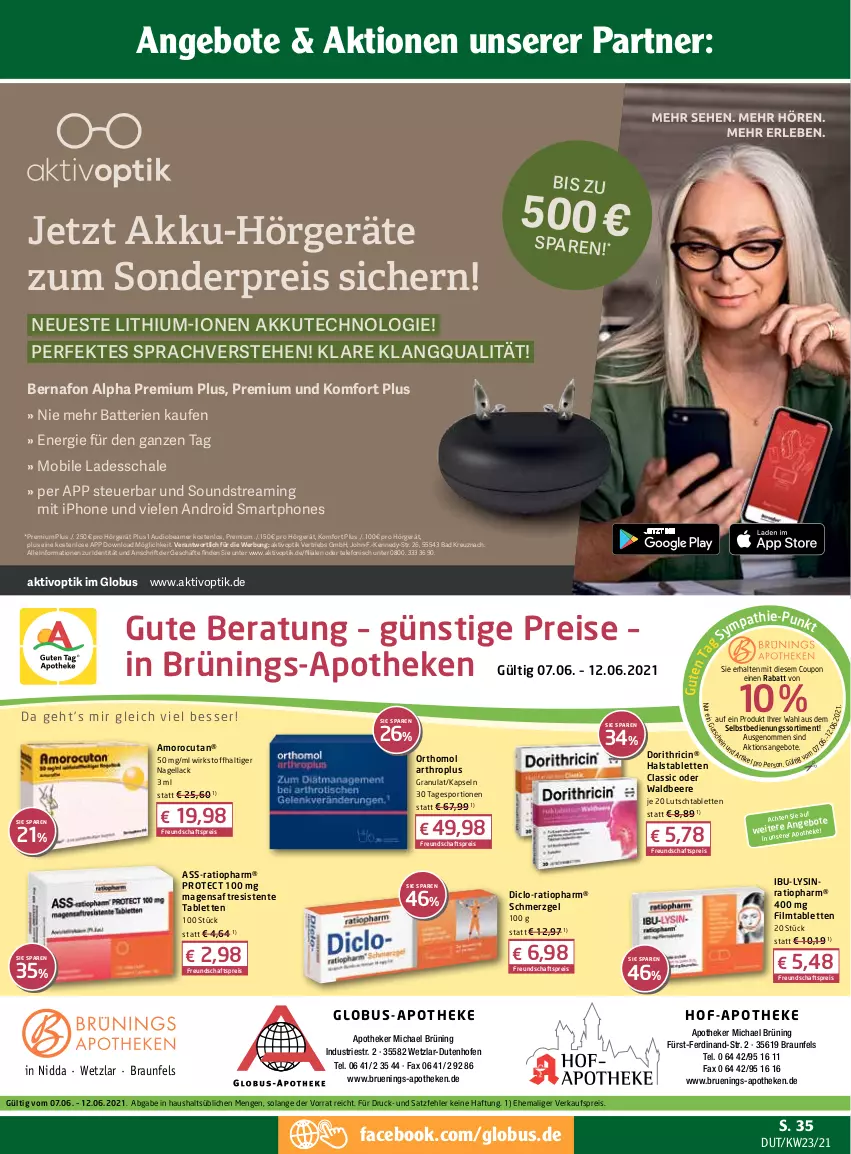 Aktueller Prospekt Globus - Prospekte - von 07.06 bis 12.06.2021 - strona 35