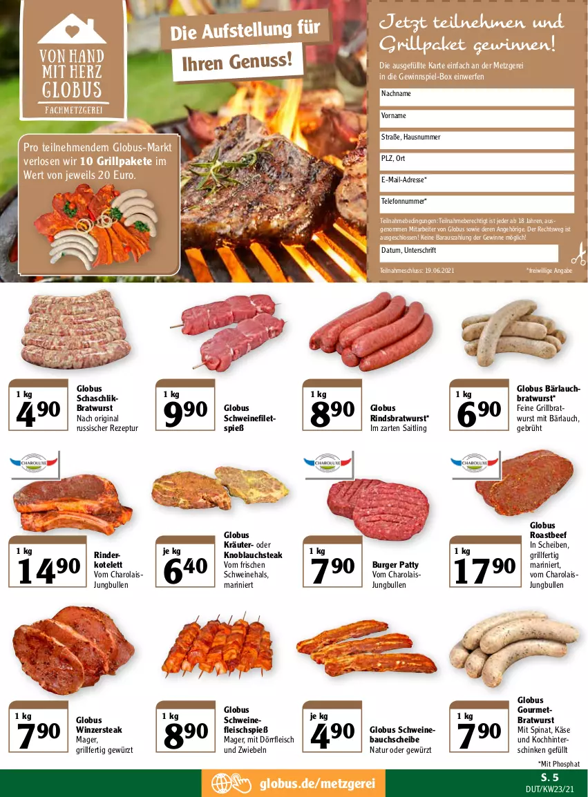 Aktueller Prospekt Globus - Prospekte - von 07.06 bis 12.06.2021 - strona 5