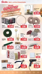 Gazetka promocyjna Famila - Prospekte - Gazetka - ważna od 12.11 do 12.11.2022 - strona 6 - produkty: Bau, Brei, dekoration, Draht, eis, Heißklebepistole, Hobby, Holz, Klammern, Kranz, lamm, reis, ring, stifte, Tannenbaum, Tannenkranz, Ti, Vase, WICK, windlicht, ZTE