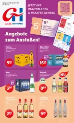 Gazetka promocyjna Getraenke Hoffmann - Prospekte - Gazetka - ważna od 04.10 do 04.10.2025 - strona 1 - produkty: almdudler, angebot, angebote, bier, bio, bionade, eis, getränk, holunder, kirsch, natur, orange, reis, Ti, wasser, wein, zitrone