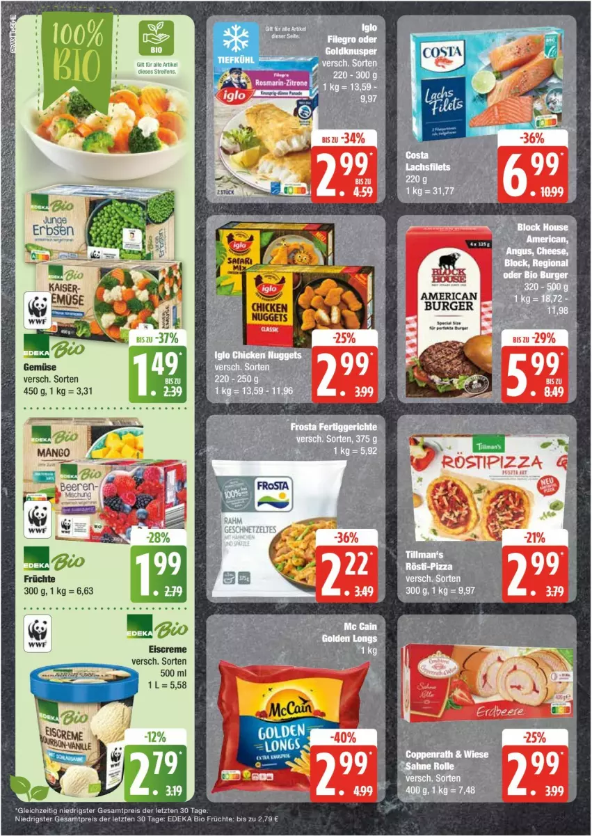 Aktueller Prospekt Edeka - Prospekte - von 04.11 bis 09.11.2024 - strona 12 - produkty: bio, deka, edeka bio, eis, früchte, reis, Ti, ZTE