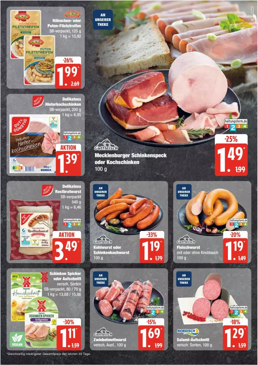 Aktueller Prospekt Edeka - Prospekte - von 04.11 bis 09.11.2024 - strona 9 - produkty: bratwurst, eis, filet, filets, reifen, reis, rostbratwurst, Ti, wurst, ZTE