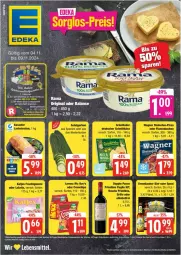 Gazetka promocyjna Edeka - Prospekte - Gazetka - ważna od 09.11 do 09.11.2024 - strona 1 - produkty: chips, crunchips, gin, grünländer, Käse, lebensmittel, lorenz, nic nac's, Radio, Ti, ZTE