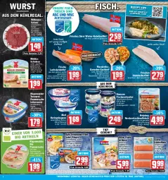 Gazetka promocyjna Hit - Prospekte - Gazetka - ważna od 25.02 do 25.02.2023 - strona 6 - produkty: aqua, aus dem kühlregal, Becher, bio, braten, cocktail, dressing, eis, elle, escal, filegro, filet, filets, fisch, fische, Fischer, fischtheke, fleisch, frischfisch, frutti di mare, garnelen, Garten, grill, hering, Herings, Heringshappen, homann, ideal zum braten, iglo, joghur, joghurt, kabeljaufilet, kochschinken, kotelett, kräuter, Krebs, kühlregal, lachs, lachsfilet, lachsfilets, leberwurst, mac, mango, marinade, mayonnaise, merl, mühlen schinken, natur, Nordsee, Ofen, Pommersche, regal, reis, ring, rügenwalder, salami, Schere, schinken, schlemmer-filet, schnitten, Steinbeißer, Steinbeißerfilet, tee, teewurst, teller, Ti, tisch, tomate, tomaten, wiltmann, wurst, Yo, ZTE