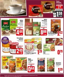 Gazetka promocyjna Edeka - Prospekte - Gazetka - ważna od 04.05 do 04.05.2024 - strona 12 - produkty: aufstrich, bellacrema, bernbacher, beutel, bio, bohne, bohnen, bonne maman, eis, express-reis, fertiggericht, kaffee, kaffeepads, knorr, LG, maggi, mam, melitta, nudel, reis, sauce, senseo, Soße, tee, Ti