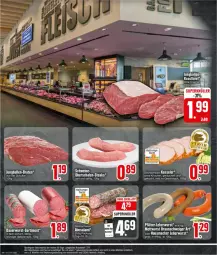 Gazetka promocyjna Edeka - Prospekte - Gazetka - ważna od 04.05 do 04.05.2024 - strona 14 - produkty: Abtei, beef, braun, deka, eier, eis, Hausmacher, jungbullen, kasseler, leberwurst, mac, Mett, mettwurst, reis, roastbeef, salami, Schal, Schale, schwein, Ti, wein, wurst, ZTE