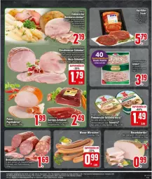 Gazetka promocyjna Edeka - Prospekte - Gazetka - ważna od 04.05 do 04.05.2024 - strona 15 - produkty: auer, aufschnitt, Becher, brot, deka, eis, ente, Geflügel, gutsleberwurst, Käse, kirsch, krakauer, leberkäs, leberwurst, mac, nuss, Pommersche, pute, regal, reis, rosmarin, rwe, saft, salami, schinken, schwein, tee, teewurst, Ti, wasser, wein, wiener, wiener würstchen, wurst, würstchen, ZTE