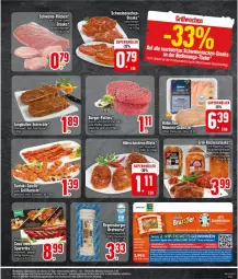 Gazetka promocyjna Edeka - Prospekte - Gazetka - ważna od 04.05 do 04.05.2024 - strona 17 - produkty: bratwurst, burger, eis, filet, filets, hähnchenbrust, kräuter, marinade, regensburger, reis, schnitzel, spareribs, spitzenqualität, tee, Ti, wurst, ZTE