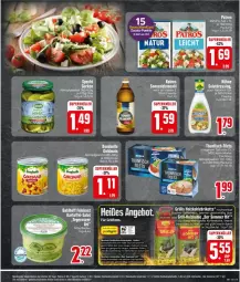 Gazetka promocyjna Edeka - Prospekte - Gazetka - ważna od 04.05 do 04.05.2024 - strona 19 - produkty: Becher, beutel, blume, blumen, blumenöl, bonduelle, bonduelle goldmais, briketts, buch, dressing, eis, elle, Goldmais, grill, grill-holzkohle, grillbriketts, gurke, gurken, Holz, holzkohle, mais, patros, reis, salat, salatdressing, sonnenblume, sonnenblumen, sonnenblumenöl, specht, Ti, vita, ZTE