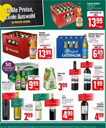 Gazetka promocyjna Edeka - Prospekte - Gazetka - ważna od 04.05 do 04.05.2024 - strona 22 - produkty: auer, Bau, Bauer, chardonnay, dornfelder, elle, erdinger, flasche, grand sud, Käse, merl, merlot, Paula, paulaner, Pinot, pinot grigio, primitivo, Ti, weichkäse