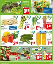 Gazetka promocyjna Edeka - Prospekte - Gazetka - ważna od 04.05 do 04.05.2024 - strona 3 - produkty: gurke, gurken, mais, orange, rhabarber, snack, spargel, spargel grün, Ti, tisch, zucker, zuckermais