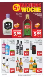 Gazetka promocyjna Marktkauf - Prospekt - Gazetka - ważna od 06.08 do 06.08.2022 - strona 25 - produkty: apfel, apfelwein, Cap, captain morgan, coconut, eier, eis, enders, flasche, gin, irish whiskey, kleiner feigling, kräuter, kräuterlikör, leine, likör, london dry, Malibu, Meister, nordbrand, reis, rum, Three Sixty, tullamore, vodka, wein, whiskey, ZTE