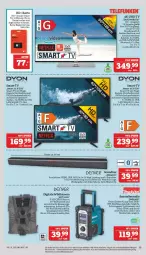 Gazetka promocyjna Marktkauf - Prospekt - Gazetka - ważna od 06.08 do 06.08.2022 - strona 39 - produkty: akku, aust, auto, Bau, bett, Brei, cmos-sensor, dyon, eis, elle, fernbedienung, HDMI, Heu, kamera, Laufen, leds, lieferservice, Radio, reis, smartphone, soundbar, teller, Ti, tisch, uhd, UHD-TV, usb, wasser, Wild, Wildkamera, Yo