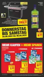 Gazetka promocyjna Marktkauf - Prospekt - Gazetka - ważna od 06.08 do 06.08.2022 - strona 43 - produkty: Becher, Becherovka, edelstahl, eis, flasche, gasflaschen, gasgrill, grill, grillrost, hero, Leuchte, reis, schlauch, Ti, ZTE