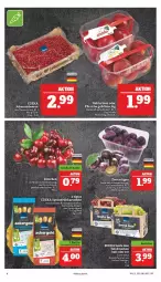 Gazetka promocyjna Marktkauf - Prospekt - Gazetka - ważna od 06.08 do 06.08.2022 - strona 8 - produkty: ackergold, Bau, beere, beeren, deka, johannisbeere, Johannisbeeren, Nektar, nektarinen, nektarinen oder, Schal, Schale, tafeltrauben, trauben, ZTE
