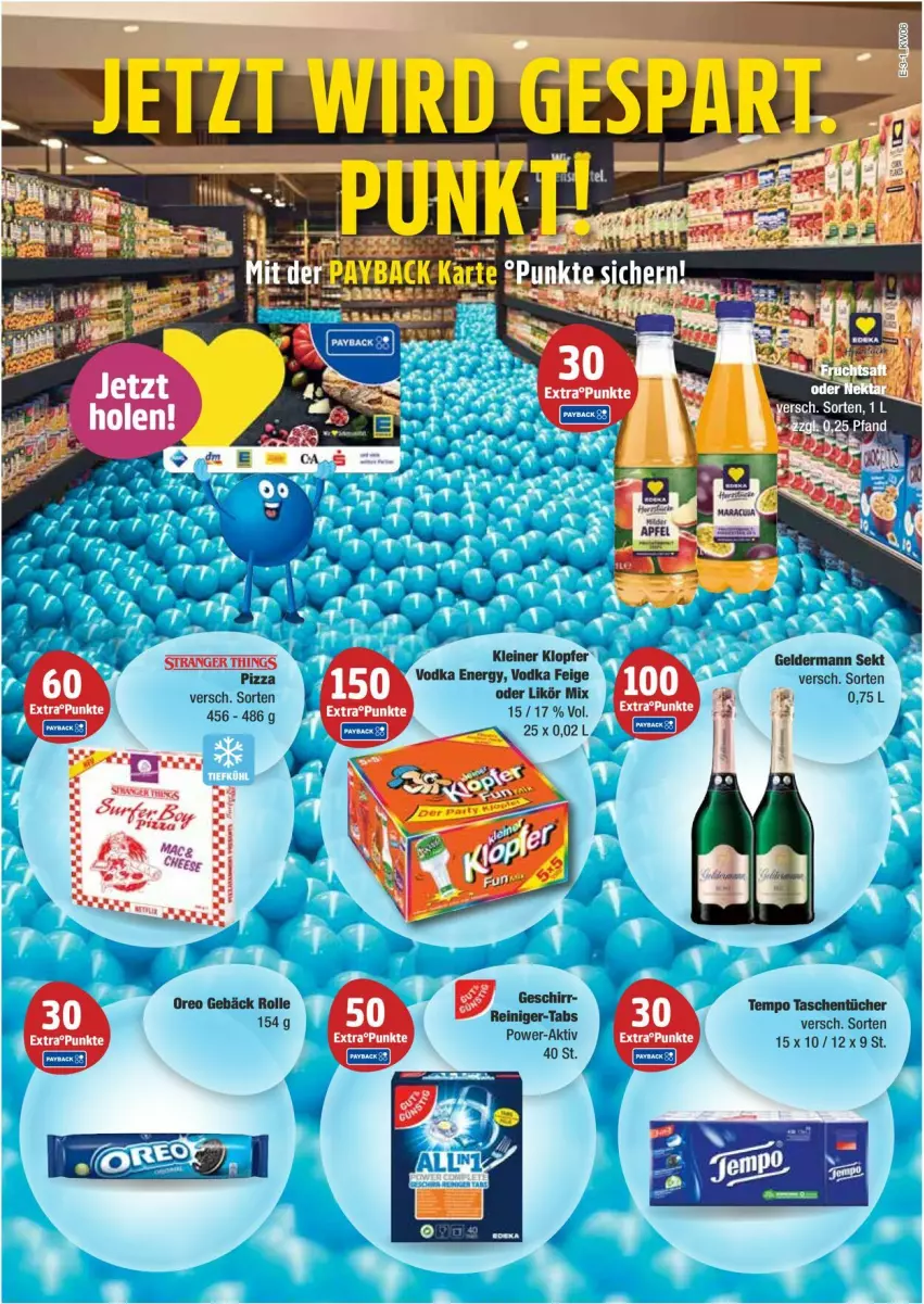 Aktueller Prospekt Edeka - Prospekte - von 03.02 bis 08.02.2025 - strona 3 - produkty: geldermann, geschirr, mac, oreo, reiniger, sekt, Surf, Tasche, taschen, taschentücher, Tempo, tücher, vodka