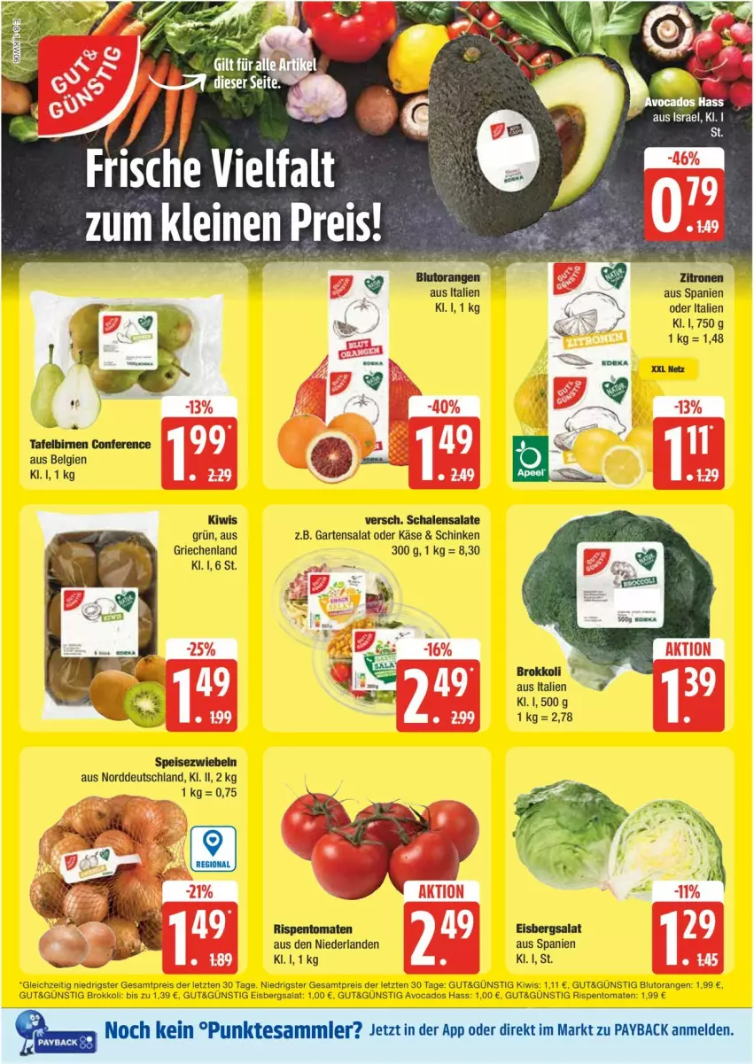 Aktueller Prospekt Edeka - Prospekte - von 03.02 bis 08.02.2025 - strona 8 - produkty: eis, payback, reis, tesa, zitrone, zitronen