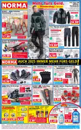 Gazetka promocyjna Norma - Norma - Gazetka - ważna od 06.01 do 06.01.2025 - strona 1 - produkty: akku, Arbeitssocken, asti, auer, aufbewahrungsbox, auto, Bau, baumwolle, Beba, Bebe, Blasebalg, bürste, bürsten, citrus, dell, eis, elle, ente, gabel, gin, gsw, handschuhe, hemd, hose, Jacke, Kette, kleber, kraft, ladegerät, Laufen, LG, Mode, ndk, reifen, reis, Ria, ring, Ringschlüsselsatz, rum, säge, schuhe, socken, Spiele, Sport, Tasche, taschen, tee, Teleskop, teppich, Ti, Tiere, Tipi, tisch, Unterhemd, wandhalterung, werkzeug, wolle, Zangen