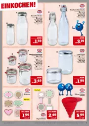 Gazetka promocyjna Marktkauf - Prospekt - Gazetka - ważna od 14.06 do 14.06.2025 - strona 25 - produkty: bügel, Bügelverschlussglas, einmachglas, flasche, Kette, küche, Küchen, Küchenhelfer, mac, smoothie, Ti