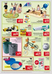 Gazetka promocyjna Marktkauf - Prospekt - Gazetka - ważna od 14.06 do 14.06.2025 - strona 38 - produkty: ball, Bau, eis, Elan, Fahrrad, Fußball, Garten, Gartensack, korb, Laufrad, LG, Play-Doh, reifen, reis, sac, spielsand, Ti, tragegriff, wasser, wasserpistole