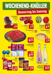 Gazetka promocyjna Marktkauf - Prospekt - Gazetka - ważna od 14.06 do 14.06.2025 - strona 42 - produkty: alkohol, cin, cocktail, eis, flasche, fleisch, früchte, hackfleisch, hackfleisch gemischt, haltbare milch, heinz, hugo, käfer, Käse, melone, milch, österreichischer schnittkäse, paprika, reis, rind, sac, Schärdinger, schnitten, schnittkäse, schwein, schwein und rind, tafeltrauben, Ti, trauben, wasser, wassermelone, wein, Wild, wild berry, ZTE