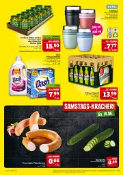 Gazetka promocyjna Marktkauf - Prospekt - Gazetka - ważna od 14.06 do 14.06.2025 - strona 43 - produkty: eis, fleisch, fleischwurst, gewürz, gurke, salat, Salatgurke, Ti, wurst
