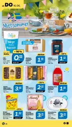 Gazetka promocyjna Netto - Angebote ab Montag - Gazetka - ważna od 18.06 do 18.06.2022 - strona 22 - produkty: aufstrich, chips, eis, frucht, fruchtaufstrich, gin, hafer, ketchup, mais, mandel, natur, rwe, sahne, schoko, Skyr, Ti, torte