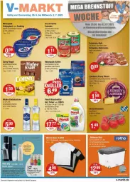 Gazetka promocyjna Vmarkt - Prospekte - Gazetka - ważna od 02.07 do 02.07.2025 - strona 1 - produkty: angebot, angebote, Becher, bohne, corny, edelstahl, eis, ente, flasche, gewürz, Gorbatschow, kaffee, Käse, LG, milch, mövenpick, mövenpick kaffee, natur, persil, persil waschmittel, Rauch, reis, riegel, Schal, Schale, schnittkäse, schwein, schweine, sirup, Soda, sodastream, steak, steaks, strauchtomaten, Ti, tomate, tomaten, waschmittel, wein, weine, wodka