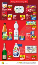 Gazetka promocyjna Lidl - Aktionsprospekt - Gazetka - ważna od 18.05 do 18.05.2024 - strona 10 - produkty: angebot, apostels, coupon, daim, dip, drink, elle, energy drink, Floralys, garnelen, gerolsteine, gerolsteiner, Hohes C, kitkat, küche, Küchen, küchentücher, lion, milka, mumm, ndk, nestlé, Nordsee, red bull, Schal, Schale, sekt, steiner, teller, Ti, torte, tücher, vita, wasser