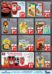 Gazetka promocyjna Edeka - Prospekte - Gazetka - ważna od 22.02 do 22.02.2025 - strona 17 - produkty: aufstrich, backmischung, blume, blumen, blumenöl, corny, coupon, coupons, Dr. Oetker, eintopf, eis, erasco, frucht, fruchtaufstrich, hafer, ketchup, kölln, konfitüre, konfitüre extra, mac, müsli, nuss, payback, porridge, reis, riegel, Schwartau, sonnenblume, sonnenblumen, sonnenblumenöl, suppe, tee, Ti, tomate, tomaten, tomaten ketchup, topf, ZTE, zucker