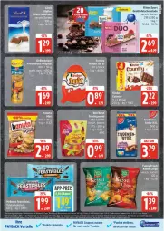 Gazetka promocyjna Edeka - Prospekte - Gazetka - ważna od 22.02 do 22.02.2025 - strona 19 - produkty: chips, coupon, coupons, debeukelaer, deka, eis, ente, Funny Frisch, leine, lindt, nuss, payback, reis, ritter, ritter sport, schoko, Sport, Ti, ZTE