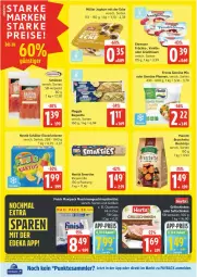 Gazetka promocyjna Edeka - Prospekte - Gazetka - ważna od 22.02 do 22.02.2025 - strona 4 - produkty: brot, Bruschette, chips, ehrmann, eis, frosta, früchte, Gemüse Mix, Grießtraum, joghur, joghurt, joghurt mit der ecke, meggle, Müller, pfanne, pfannen, reis, Ria, schinken, Schöller, smarties, Ti, vanille