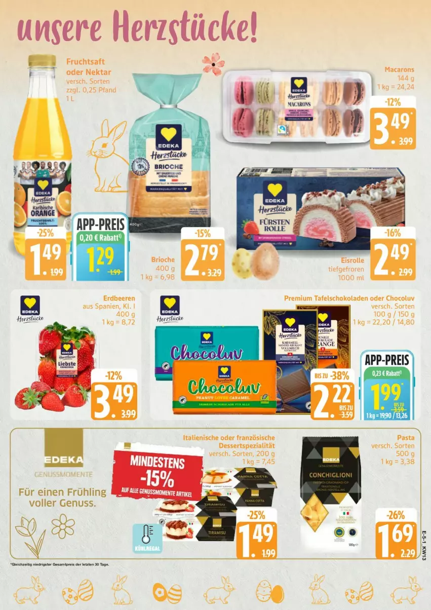 Aktueller Prospekt Edeka - Prospekte - von 23.03 bis 28.03.2026 - strona 5 - produkty: frucht, fruchtsaft, nuss, saft