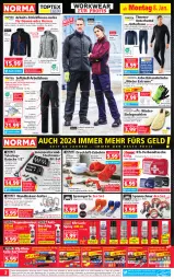 Gazetka promocyjna Norma - Norma - Gazetka - ważna od 15.01 do 15.01.2023 - strona 2 - produkty: abis, arla, asti, auer, auto, Bau, baumwolle, Bebe, Brille, Draht, eis, Elan, elle, ente, felgen, Finish, Fleecejacke, Garten, gartenschlauch, gin, handschuhe, hella, hemd, hose, Jacke, kraft, lack, LG, mac, malteser, ndk, nuss, orange, reiniger, reis, rel, Ria, rum, sattel, schlauch, schuhe, spiegel, Strickfleecejacke, Tasche, taschen, Teleskop, Ti, tisch, Unterhemd, wasser, werkzeug, Windschutz, wolle, ZTE