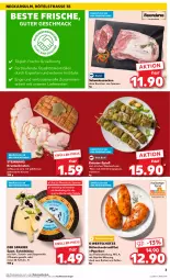 Gazetka promocyjna Kaufland - Extra-Angebote - Gazetka - ważna od 19.07 do 19.07.2023 - strona 3 - produkty: angebot, angebote, beef, braten, braun, brot, brustfilet, champignon, champignons, deo, eis, filet, geback, grill, hähnchenbrust, hähnchenbrustfilet, ideal zum braten, Käse, kräuter, krustenbraten, küche, Laufen, mac, milch, mit paprika, paprika, saft, salat, salate, schnittkäse, schwein, schweine, schweinenacken, steinhaus, Ti, wein, weine
