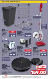 Gazetka promocyjna Kaufland - Extra-Angebote - Gazetka - ważna od 19.07 do 19.07.2023 - strona 7 - produkty: akku, alexa, auer, Behälter, bluse, bürste, bürsten, dampfreiniger, eis, erde, hemd, hemden, LG, ndk, Rauch, reiniger, Reinigung, reis, rowenta, Saugroboter, Schal, Schale, schuhe, teppich, Ti, Trockner, versandkostenfrei, wäschetrockner, wasser, wassertank