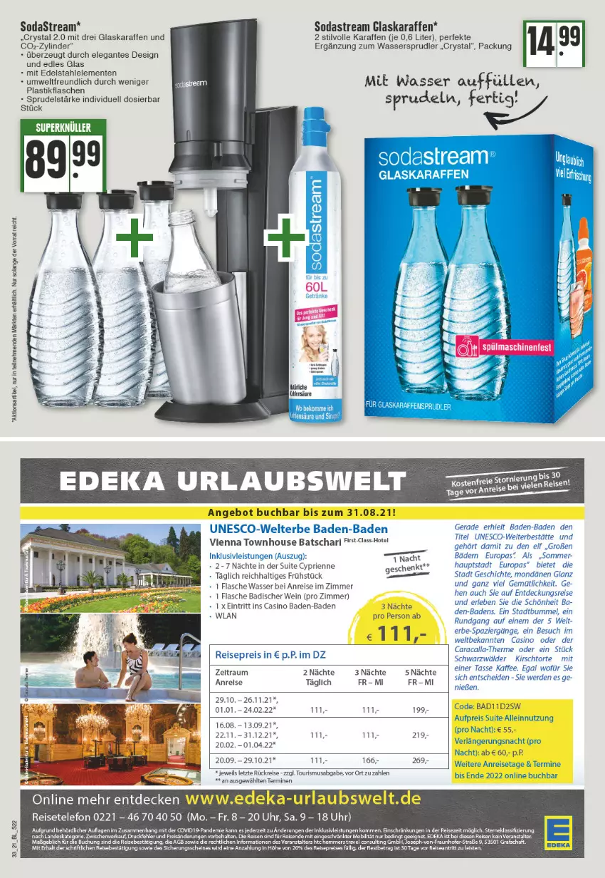 Aktueller Prospekt Edeka - Angebote der Woche - von 16.08 bis 21.08.2021 - strona 22