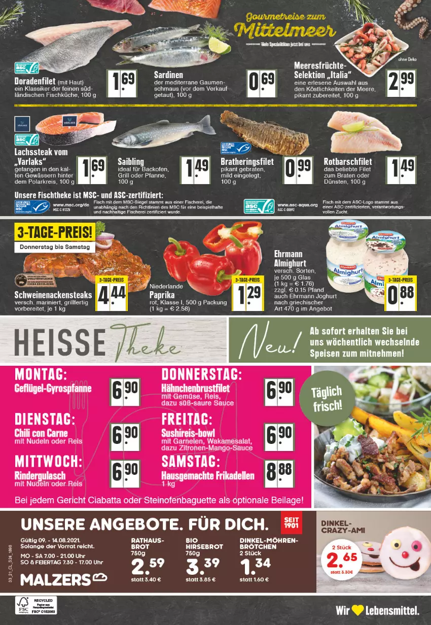 Aktueller Prospekt Edeka - Angebote der Woche - von 16.08 bis 21.08.2021 - strona 24