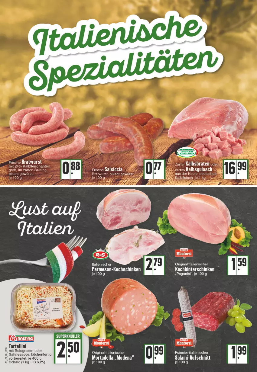 Aktueller Prospekt Edeka - Angebote der Woche - von 16.08 bis 21.08.2021 - strona 6