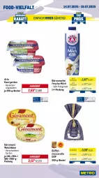 Gazetka promocyjna Metro - Wochen-Angebote - Gazetka - ważna od 19.07 do 19.07.2025 - strona 10 - produkty: angebot, arla, bärenmarke, Becher, beutel, chorizo, frische milch, géramont, Käse, lorenz, mac, milch, mozzarella, natur, pasta, pizza, rel, salami, salz, Ti, tisch, weichkäse