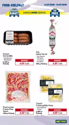 Gazetka promocyjna Metro - Wochen-Angebote - Gazetka - ważna od 19.07 do 19.07.2025 - strona 11 - produkty: angebot, arla, bärenmarke, Becher, beutel, chorizo, frische milch, géramont, Käse, lorenz, mac, milch, mozzarella, natur, pasta, pizza, rel, salami, salz, Ti, tisch, weichkäse