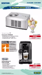 Gazetka promocyjna Metro - Wochen-Angebote - Gazetka - ważna od 19.07 do 19.07.2025 - strona 21 - produkty: ACC, angebot, auto, Behälter, chia, edelstahl, eis, eismaschine, elle, espresso, fritteuse, frucht, gin, joghur, joghurt, kaffee, kaffeevollautomat, küche, Küchen, küchenmaschine, latte, latte macchiato, Liege, mac, macchiato, Metro, milch, Reinigung, reis, rwe, sahne, schüssel, Sorbet, teller, Ti, tisch, wasser