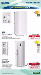 Gazetka promocyjna Metro - Wochen-Angebote - Gazetka - ważna od 19.07 do 19.07.2025 - strona 23 - produkty: angebot, auer, auto, backofen, Bau, beleuchtung, eis, Elektro, elle, garraum, gefrierschrank, induktionskochfeld, kochfeld, kühlschrank, maille, Metro, Ofen, reis, rum, Schere, Schrank, Spektrum, teller, Ti, türanschlag wechselbar