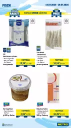 Gazetka promocyjna Metro - Wochen-Angebote - Gazetka - ważna od 19.07 do 19.07.2025 - strona 6 - produkty: auto, Becher, beutel, eis, filet, filets, fisch, hering, Herings, lachs, LG, Metro, pflanze, pflanzen, Räucherlachs, reis, ring, schnitten, Ti, tiefpreis, tisch, wolfsbarsch, Zander