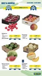 Gazetka promocyjna Metro - Wochen-Angebote - Gazetka - ważna od 19.07 do 19.07.2025 - strona 8 - produkty: beere, beeren, beutel, eis, Frühkartoffeln, gurke, gurken, himbeer, himbeere, himbeeren, kartoffel, kartoffeln, mango, mehl, melone, melonen, obst, paprika, paprika rot, rispentomaten, speisefrühkartoffeln, Spitzpaprika, Ti, tomate, tomaten, wasser, wassermelone, wassermelonen