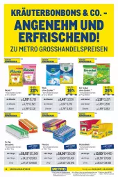 Gazetka promocyjna Metro - Händler Journal - Gazetka - ważna od 12.02 do 12.02.2025 - strona 14 - produkty: beutel, bonbons, cola, eis, kräuter, mentos, Metro, reis, Ricola, Ti, WICK, zucker