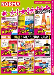 Gazetka promocyjna Norma - Norma - Gazetka - ważna od 22.08 do 22.08.2022 - strona 15 - produkty: batterie, batterien, braun, flasche, Geflügel, gelee, kaffee, kaffeepads, katzennahrung, kräuter, kräuterlikör, likör, liqueur, mac, Nassnahrung, orange, papier, Ria, röstkaffee, saft, sauce, Ti, toilettenpapier, vita