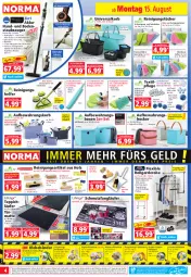 Gazetka promocyjna Norma - Norma - Gazetka - ważna od 22.08 do 22.08.2022 - strona 4 - produkty: akku, aufbewahrungsbox, ball, batterie, Bau, Beba, Bebe, beutel, bodenstaubsauger, braun, bürste, bürsten, decke, Deckel, dell, eis, elle, Garderobe, garnitur, gin, handstaubsauger, Heu, hocker, Holz, jumbo, Kehrgarnitur, Klammern, korb, kraft, lamm, Läufer, LG, mikrofaser, Mikrofasertücher, Mode, ndk, Reinigung, reinigungstücher, reis, Roller, rwe, Spiele, staubsauger, staubwedel, teppich, Ti, tisch, Trockner, tücher, waschmittel, wedel, werkzeug