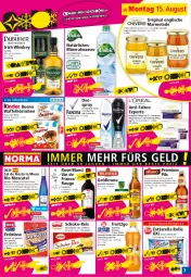 Gazetka promocyjna Norma - Norma - Gazetka - ważna od 22.08 do 22.08.2022 - strona 7 - produkty: Alwa, anti-falten experte, beere, beutel, bier, Biere, bio, deo, deospray, eis, erdnüsse, flasche, gin, ginger, goldkrone, grapefruit, himbeer, himbeere, hörnchen, irish whiskey, johannisbeere, kirsch, kirsche, krone, kühlregal, Lagerbier, limette, mango, maracuja, marmelade, Mett, milch, mineralwasser, natürliches mineralwasser, orange, pils, premium pils, Premiumbier, regal, reis, rel, rouge, salz, schoko, Spezi, Ti, tisch, vollmilch, Waffelhörnchen, wasser, wein, whiskey, zott, zottarella