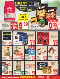 Gazetka promocyjna Edeka - Angebote der Woche - Gazetka - ważna od 25.06 do 25.06.2022 - strona 13 - produkty: Amber, auto, beutel, bohne, brot, caffe, creme, deka, dip, eduscho, eis, eiskaffee, eiswaffeln, espresso, espresso oder, Feine Gebäckmischung, frucht, fruchtgummi, gebäckmischung, getränk, getränke, jacobs, kaffee, kaffeekapseln, kaffeemaschine, kaffeevollautomat, kaffeevollautomaten, kakao, katjes, korn, Lakritz, lambertz, lavazza, lieken, mais, Manner, mövenpick, natur, nespresso, nesquik, nuss, oder lakritz, reis, ritter, ritter sport, saro, sarotti, schoko, schokolade, Sport, Ti, tomate, tomaten, tortilla, tortillas, Trüffel, urkorn, vollautomaten, waffeln, ZTE